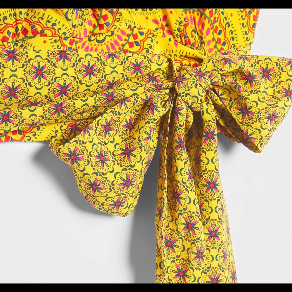 Maeve by Anthropologie Marzia Wrap Blouse XS - Picture 3 of 5